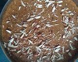 A picture of step 11 of Danedar besan burfi.