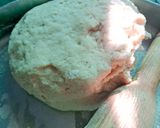 A picture of step 2 of Punjabi Aaloo paratha.