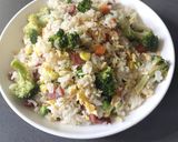 A picture of step 1 of Fried Rice.