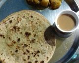 A picture of step 5 of Sattu paratha.