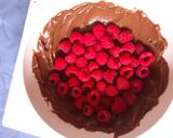 Une image de l'étape 5 de Dôme entremet chocolat framboise.