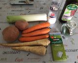 Zöldséges póréhagymaleves 🥕🥣 recept fázis 1 fotója