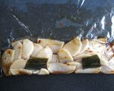 A picture of step 3 of Extra Crunchy Pickled Daikon.