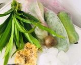 Hình bước làm 1 của món Sâm bí đao trà hoa cúc đường phèn