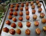 Foto langkah ke 5 dari resep Kue Balut Palm Sugar.