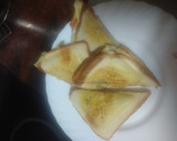 Foto del paso 5 de la receta: Sándwich pizza con jamón cocido, bacon y aceitunas