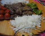 A picture of step 21 of Iranian pan kebab (kebab tabei کباب تابه ای).