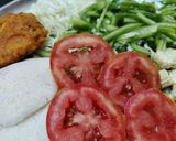A picture of step 1 of Idli Burger.