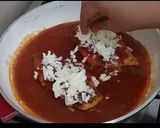 A picture of step 8 of Cheesy Chicken with spaghetti & potato wedges.