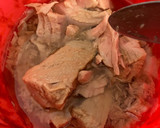 Foto del paso 3 de la receta: Espirales de tres colores con salsa de tomate, atún y queso de Mitilene, one pot