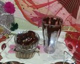 A picture of step 2 of Date milk shake.