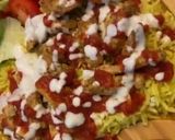A picture of step 7 of Halal Guys Chicken & Rice Platter ❤️.