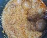 A picture of step 2 of Kids Jollof Rice and Boiled Egg.