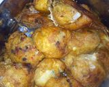A picture of step 6 of Yam egg koftas.