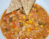 Foto langkah ke 8 dari resep Sup Tomat Minestrone (dg Makaroni).