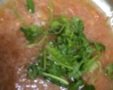 A picture of step 2 of Rabbit fish curry / safi fish.