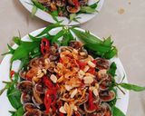 Hình bước làm 3 của món Sò huyết sauce me