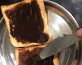 A picture of step 2 of Chocolate Sandwich.