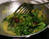 A picture of step 3 of Mung Bean And Spinach.