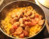 Foto del paso 2 de la receta: Penne con "tuco", pal almu y biandas laboralesss