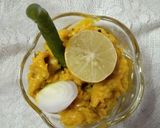 A picture of step 4 of Tawa besan.