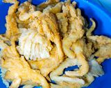 Gambar langkah 3 resipi Cendawan goreng karamel.