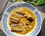 Foto langkah ke 4 dari resep Gulai Tulangan Ayam dan Terong.