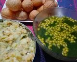 A picture of step 5 of Pani puri.