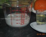 عکس مرحله 1 از دستور طرز تهیه فریتر پرتقالی