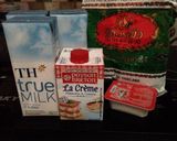 Hình bước làm 1 của món Trà sữa thái xanh nha đam