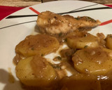 Foto del paso 6 de la receta: Colita de rape con patatas en salsa verde