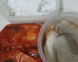 รูปขั้นตอนการทำที่ 1 ของ ข้าวผัดกิมจิหมูชาชู