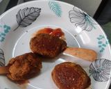 A picture of step 7 of Soya chunk chickpea kabab.