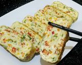 Foto langkah ke 3 dari resep Telur Dadar Gulung Tebal ~ Gyeran Mari.