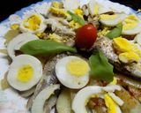 Foto del paso 9 de la receta: Ensalada española de papines, sardinas y ajíes en vinagre