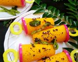 पॉप्सिकल मैंगो ढोकला (popsicle mango Dhokla recipe in hindi) रेसिपी चरण 10 फोटो