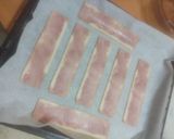 Foto del paso 3 de la receta: Hamburguesa de ternera con bacon y queso majorero con papas