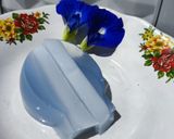 Foto langkah ke 8 dari resep Puding Bubur Sum-Sum Bunga Telang.