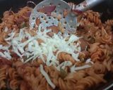 A picture of step 8 of Cheesy pasta.