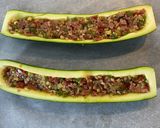Foto del paso 3 de la receta: Calabacín relleno al horno