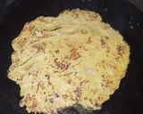 A picture of step 3 of Veg Semolina roll.