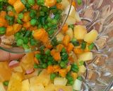 A picture of step 5 of Olivier salad.