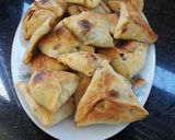 A picture of step 3 of Purslane Pies.