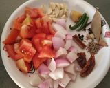 A picture of step 1 of Cheese Tikka Masala.
