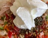 Φωτογραφία βήματος 2 της συνταγής 🥗 Σαλάτα Coleslaw με καρύδια ζαμπόν & σος γιαούρτι