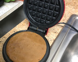 Foto del paso 1 de la receta: Peanut butter hersheys cocoa waffles