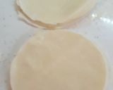 A picture of step 1 of Phyllo Chocolate Doughnuts #SahDessert.
