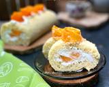 Cara Membuat Mango Swiss Roll Cake 10