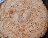 Foto del paso 3 de la receta: Masa de "pizza" de avena en sartén 🍕