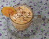 A picture of step 6 of Organic Papaya milk shake.